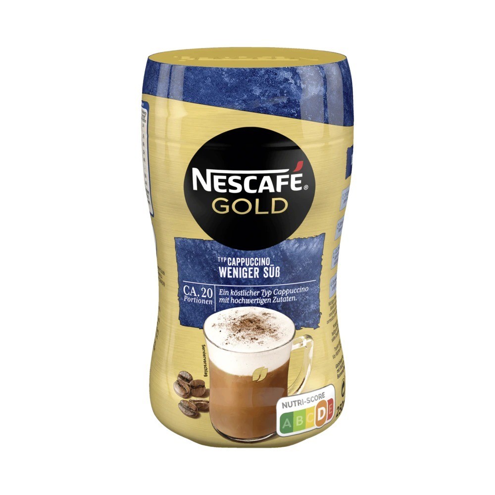 Nescafé Gold Cappuccino Type Less Sweet 250g