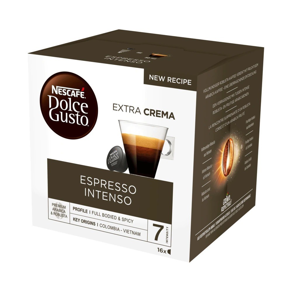 Nescafé Dolce Gusto Espresso Intense 112g, 16 capsules