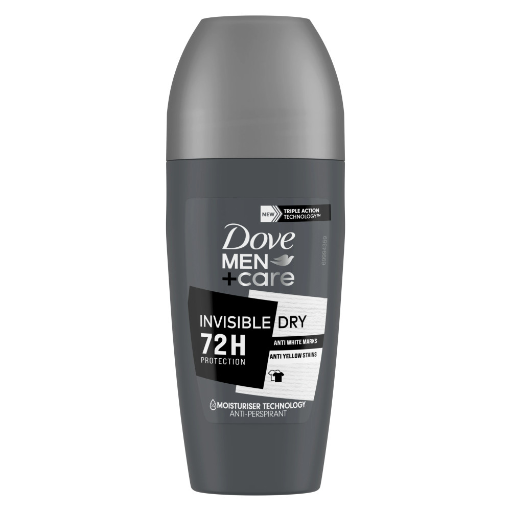 Dove MEN+CARE INVISIBLE DRY Deodorant Roll-On 50 ml / 1.6 fl oz