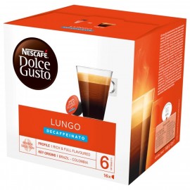 Nescafé Dolce Gusto Lungo Decaffeinated 112g, 16 capsules