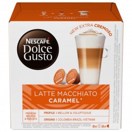 Nescafé Dolce Gusto Latte Macchiato Caramel 145.6, 16 capsules