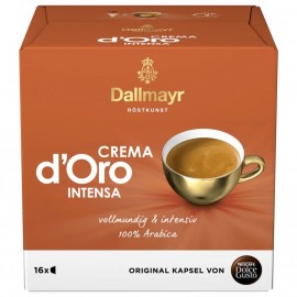 Nescafé Dolce Gusto Dallmayr Crema d'Oro intensa coffee capsules 112g
