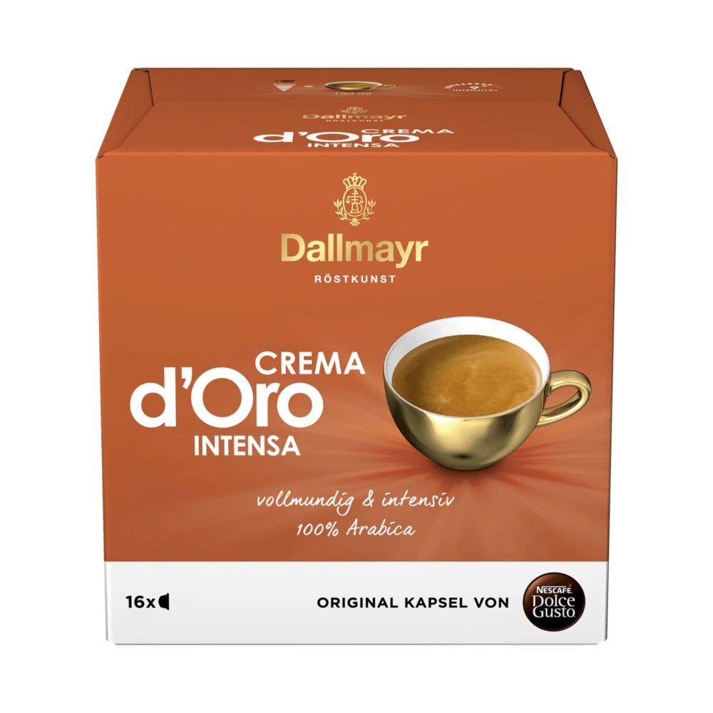 Nescafé Dolce Gusto Dallmayr Crema d'Oro intensa coffee capsules 112g