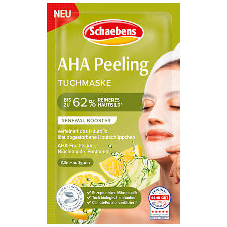 Schaebens AHA Peeling Sheet Mask