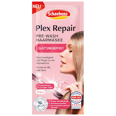 Schaebens Plex Repair Pre-Wash Hair Mask 20 ml / 0.68 fl oz
