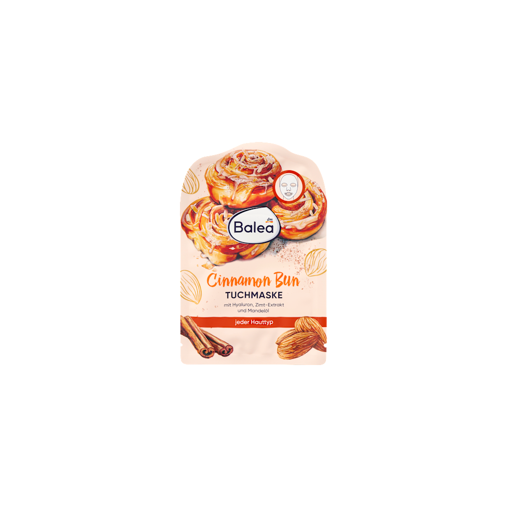 Balea Cinnamon Bun sheet mask