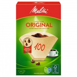 Melitta filter bags 100 natural brown 40 pieces