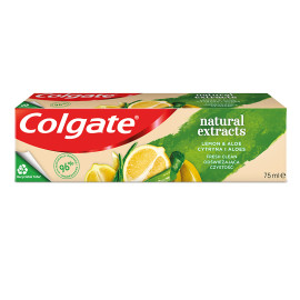 Colgate Natural Extracts Zitrone & Aloe Frische Zahnpasta 75 ml