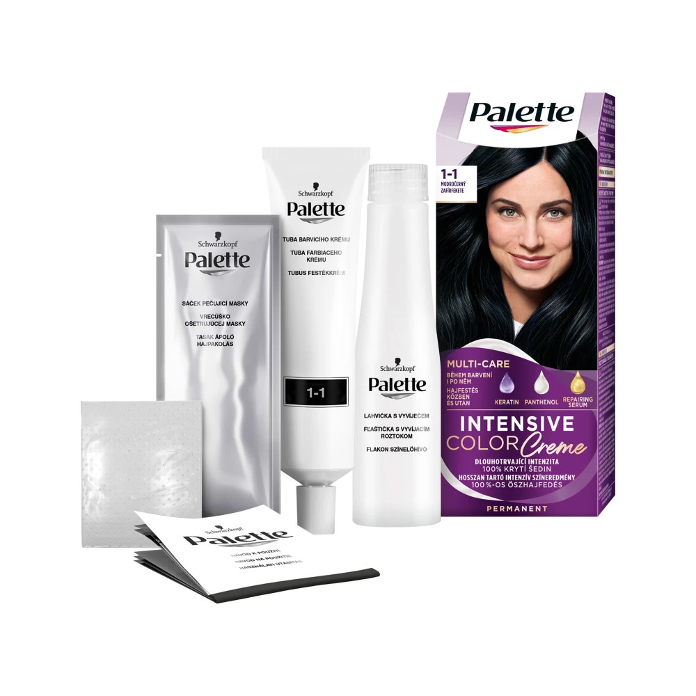 Schwarzkopf Palette Intensive Color Creme 1-1 Blue-Black