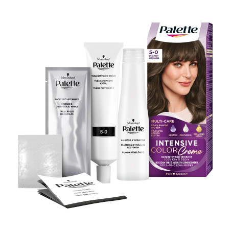 Schwarzkopf Palette Intensive Color Creme 5-0 Light Brown
