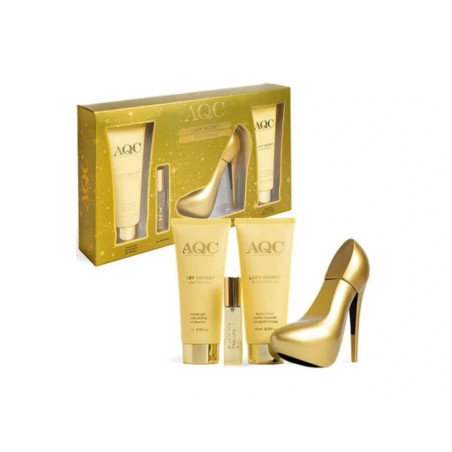 AQC Fragrances LADY SECRET GOLD EDITION Gift Set