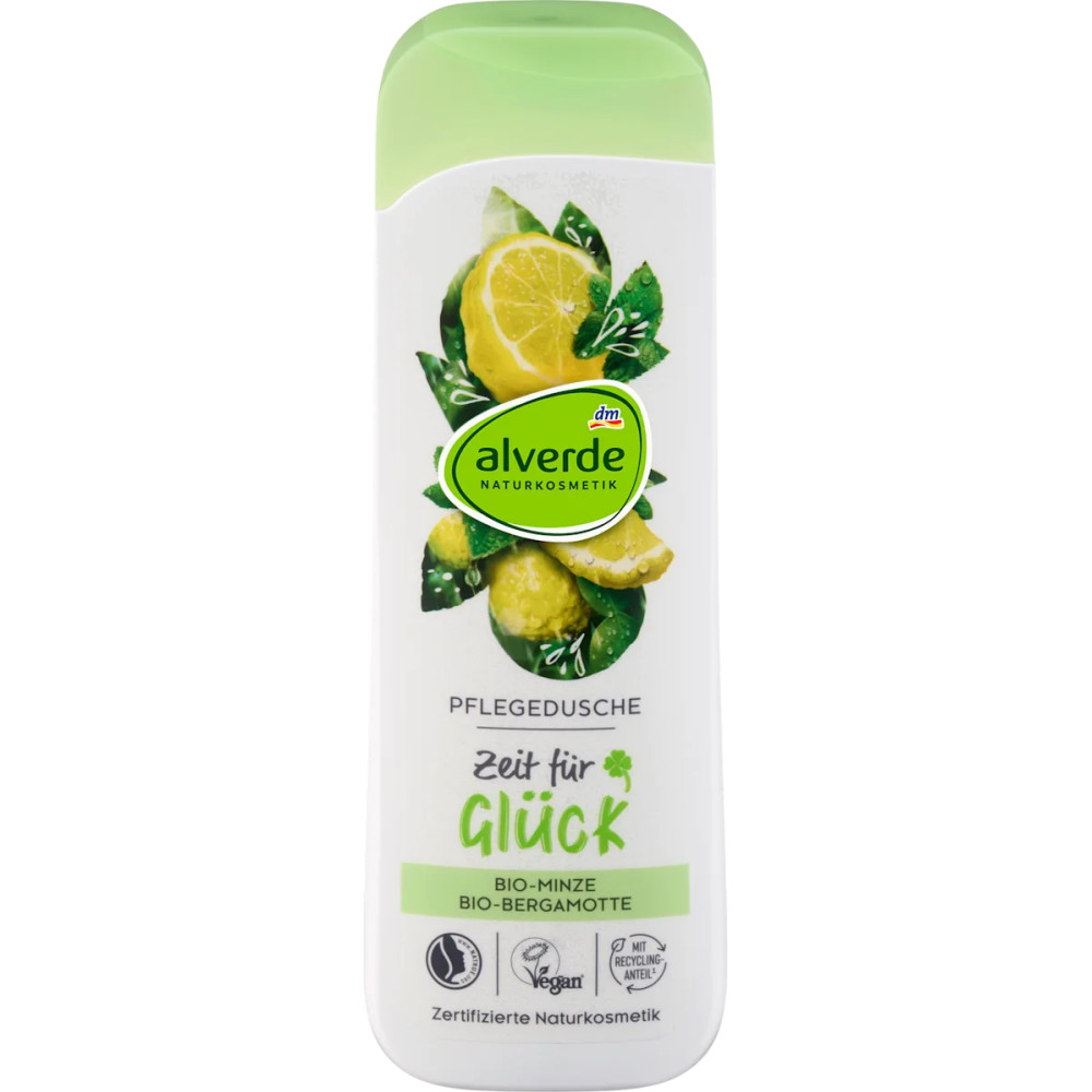 alverde Naturkosmetik Time for Happiness Shower Gel 250 ml / 8.4 fl oz