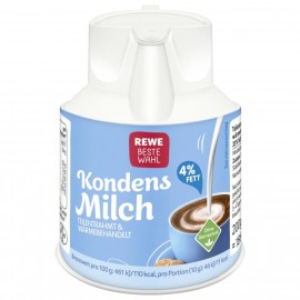 REWE best choice condensed milk 4% 200g