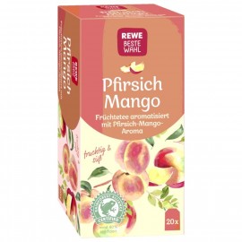 REWE Best Choice Peach-Mango Tea 20 bags, 50g