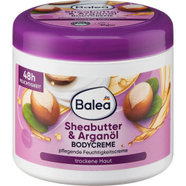 Balea Shea Butter & Argan Oil Body Cream 500 ml / 17 fl oz