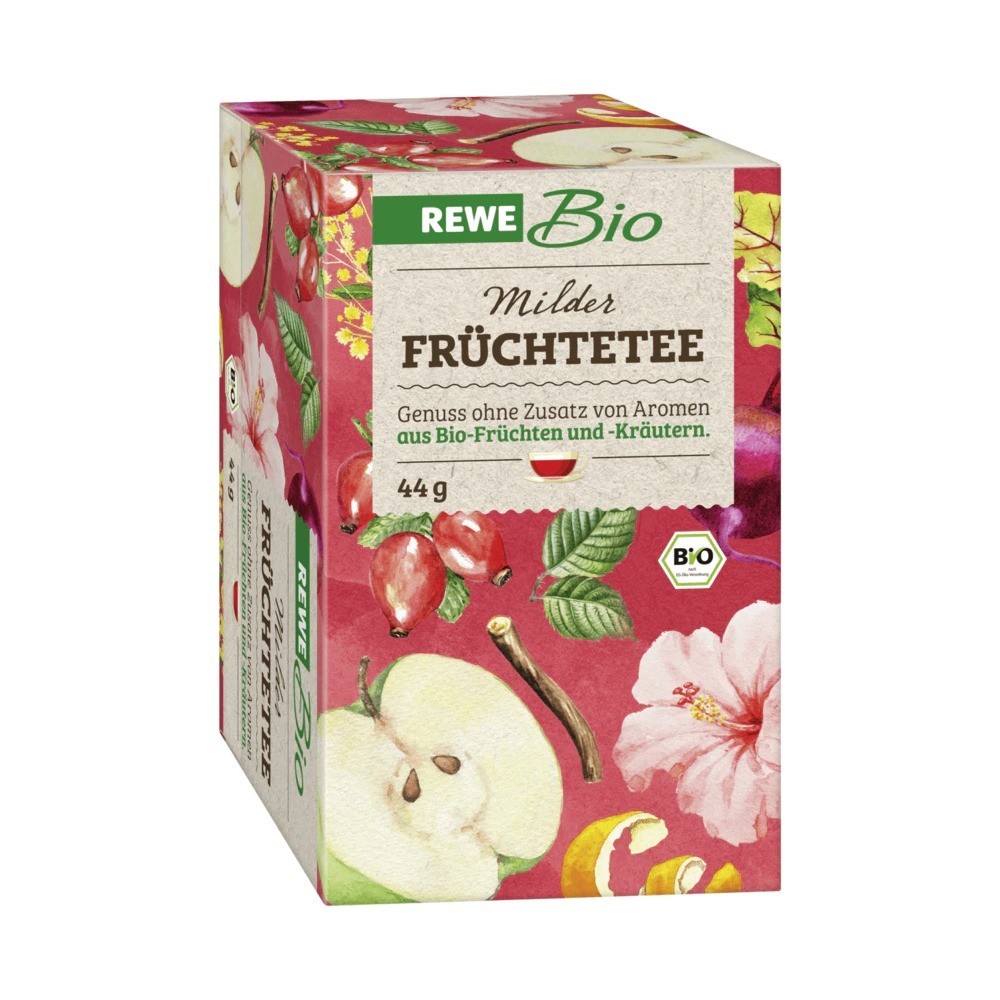 REWE Bio Mild Fruit Tea 44g
