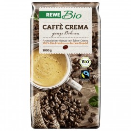 REWE bio roasted coffee whole bean 1kg