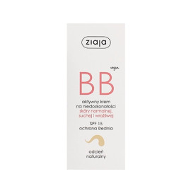 Ziaja BB Cream Normal and Dry Skin SPF15 50ml Natural