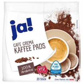 Ja! Cafe Crema 144g, 20 Pads