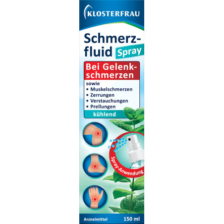 Klosterfrau Pain Fluid Spray 150 ml / 5.0 fl oz