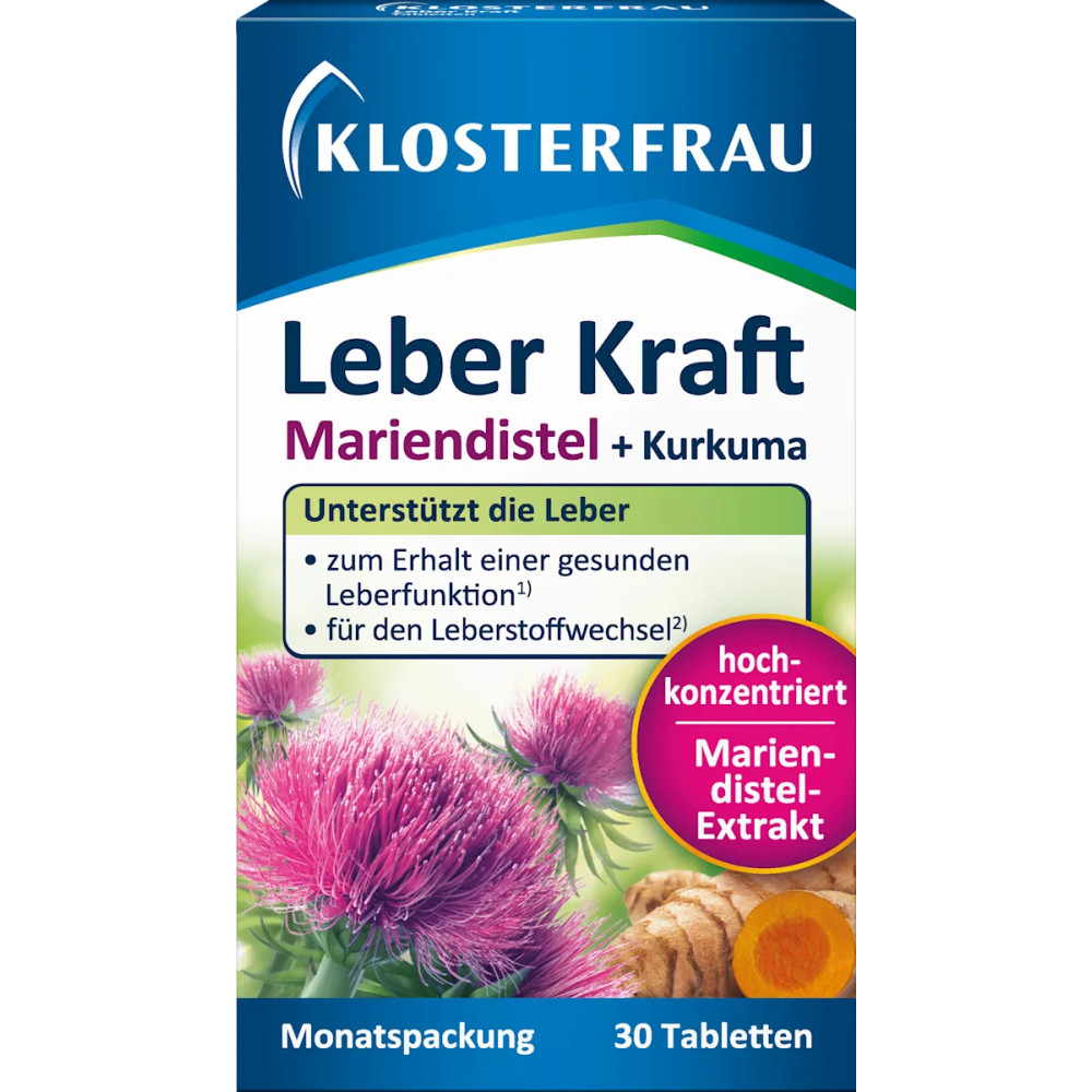 Klosterfrau Leber Kraft (30 tabletten) 21.1 g