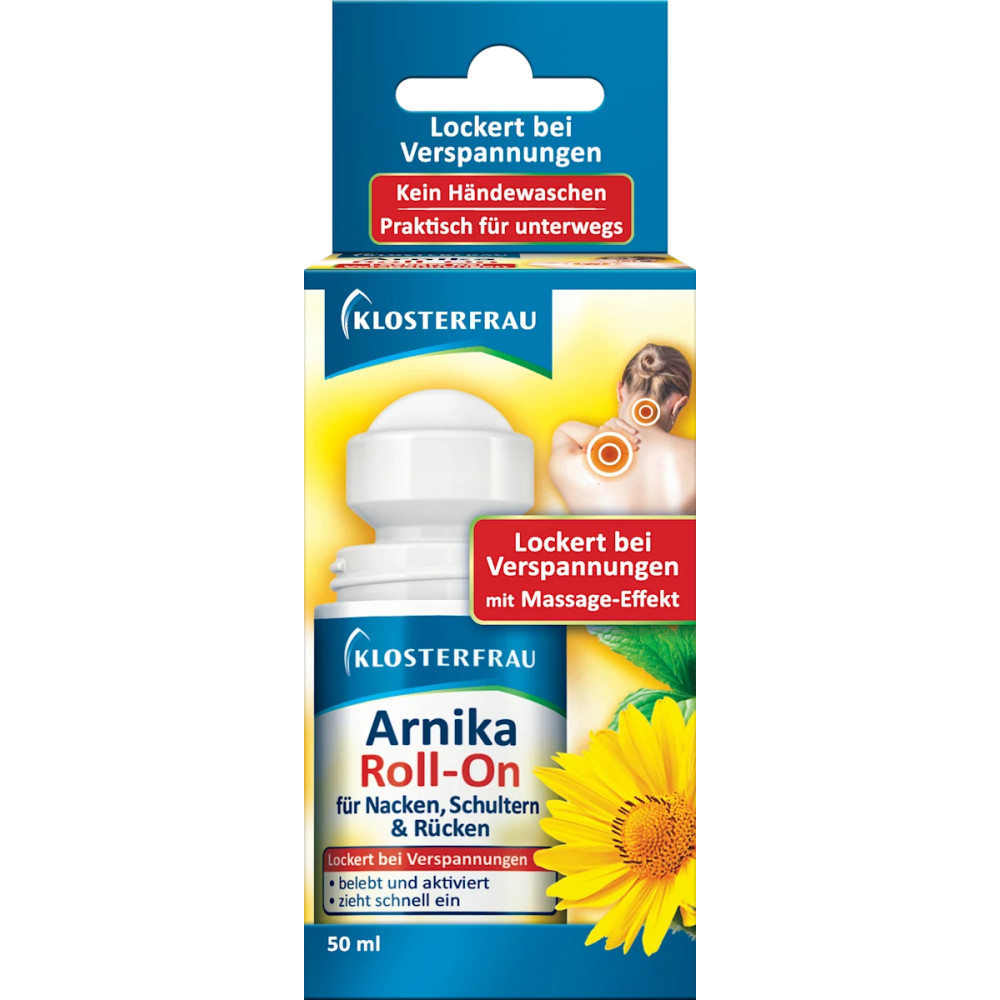 Klosterfrau Arnica Roll-on 50 ml / 1.7 fl oz