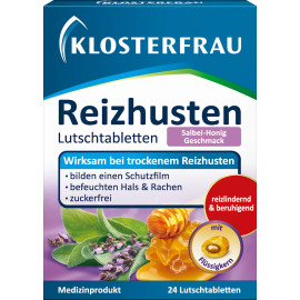 Klosterfrau Tickly cough lozenges sage honey 24 pcs