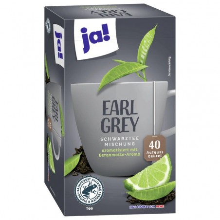Ja! Earl Gray Tea 70g, 40 bags