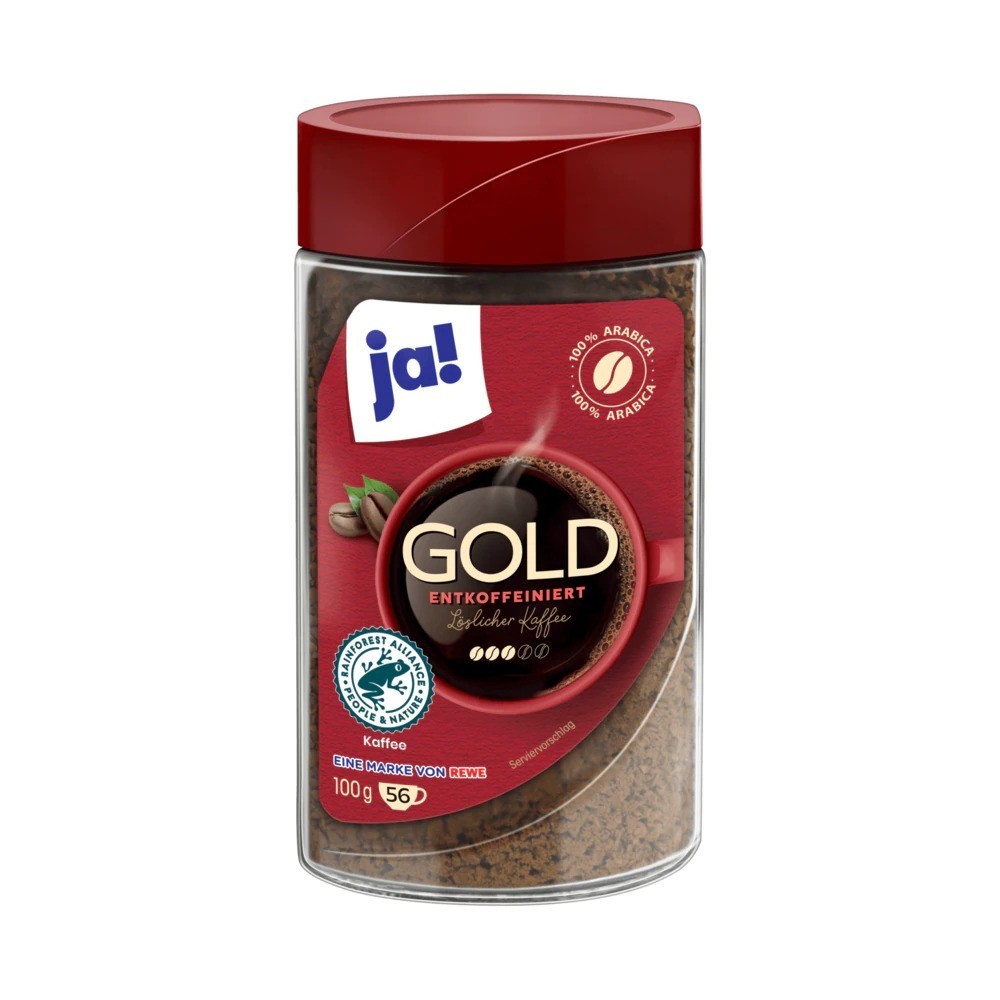 Ja! Gold decaffeinated 100g