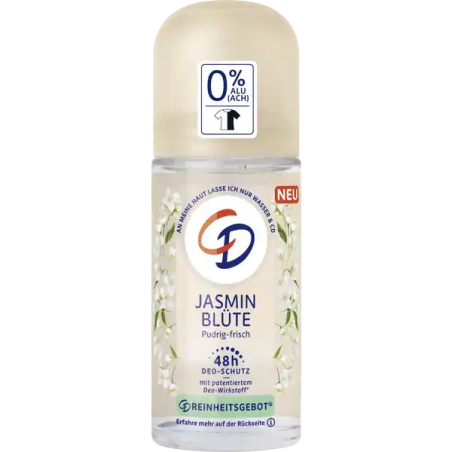 CD Deodorant Roll-on Jasmine Blossom 50 ml / 1.69 fl oz