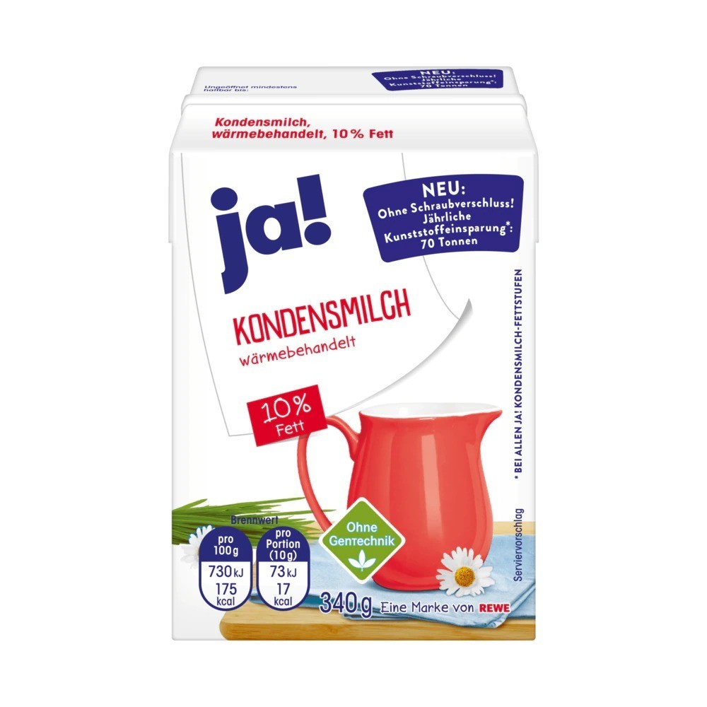 Condensed milk 10% 340g