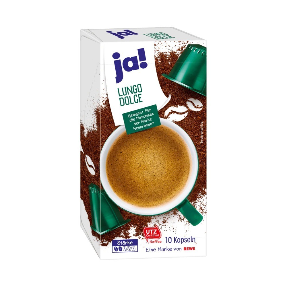 Ja! Long Sweet Kaffeekapseln 50g