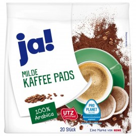 Ja! Mild Coffee Pads 144g, 20 Pads
