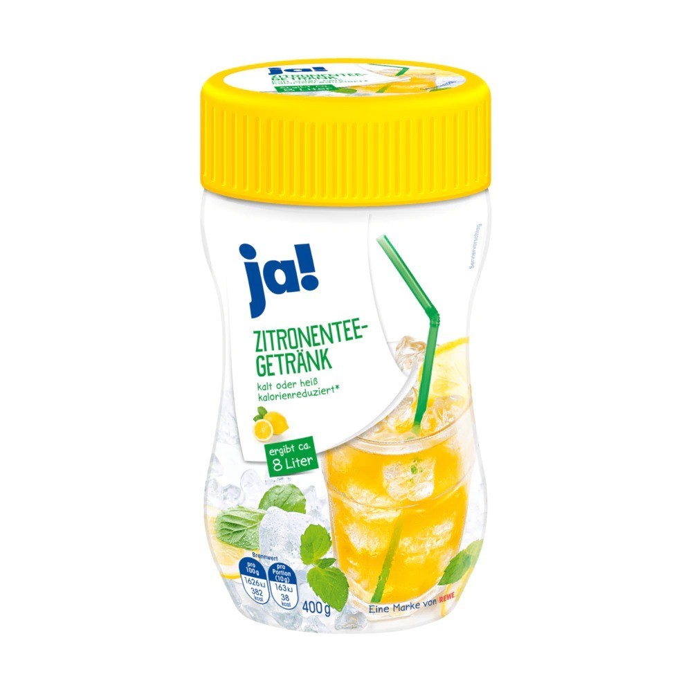 Ja! Lemon tea soluble 400g