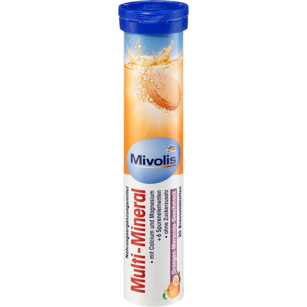 Mivolis Multi-mineral effervescent tablets 20 pieces, 82 g