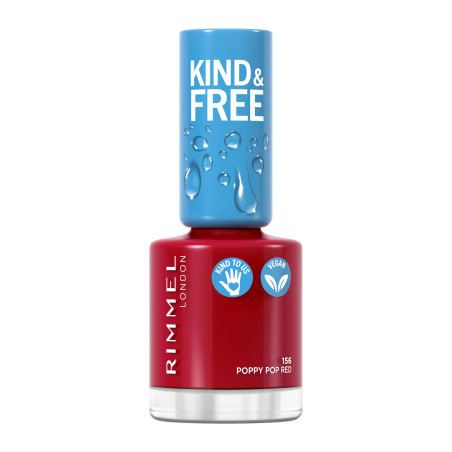 Rimmel London Kind & Free 156 Mohn Pop Rot 8 ml