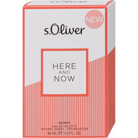 s.Oliver Here and Now Woman Eau de Toilette 30 ml / 1.0 fl oz