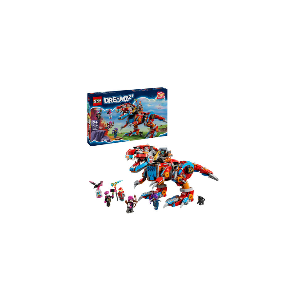 LEGO® DREAMZzz™ 71484 Cooper's Robot Dinosaur C-Rex