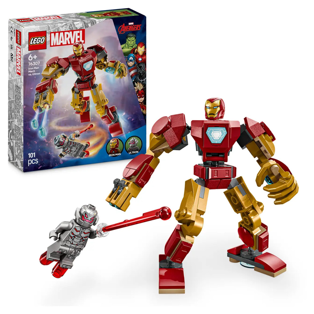 LEGO® Marvel 76307 Iron Man Mech vs. Ultron