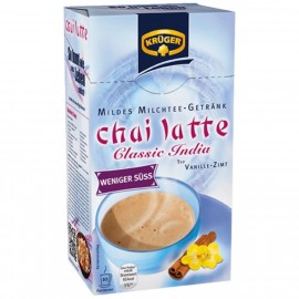 Krüger Chai Latte Classic India less sweet 140g, 10 bags