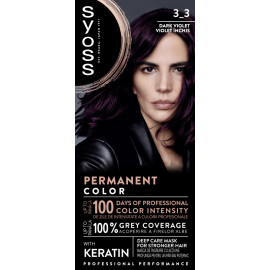 Syoss Hair Color 3-3 Dark Violet