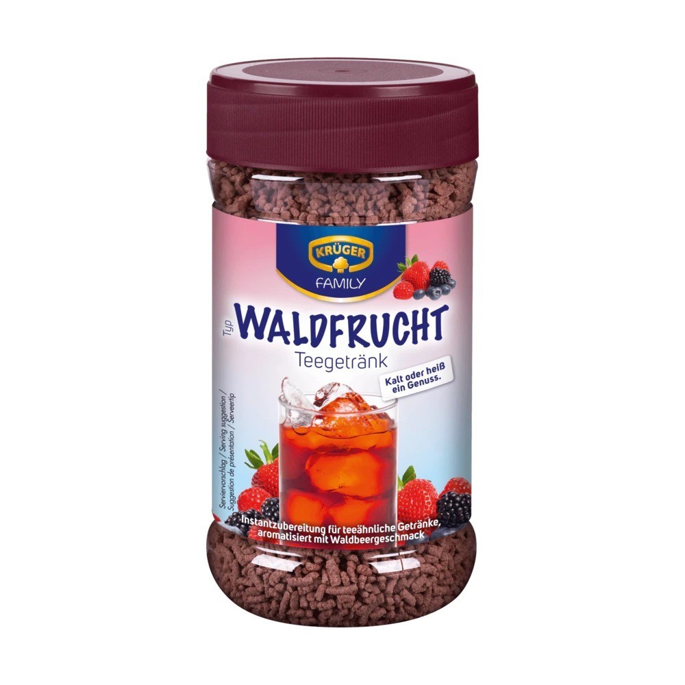 Krüger forest fruit tea drink 400g