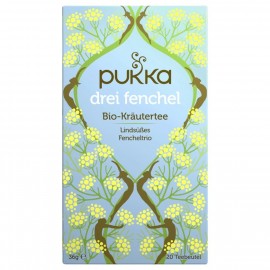 Pukka three fennel organic herbal tea 20x1.8g, 36g