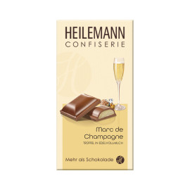 Heilemann Marc de Champagne truffle fine milk chocolate 100 g / 3.5 oz