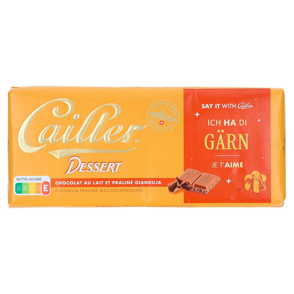 Cailler Dessert Chocolate 100 g / 3.5 oz (EXP 07/2025)