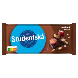 Orion Studentska Pecet Zartbitterschokolade Rosinen und Nüsse 170 g