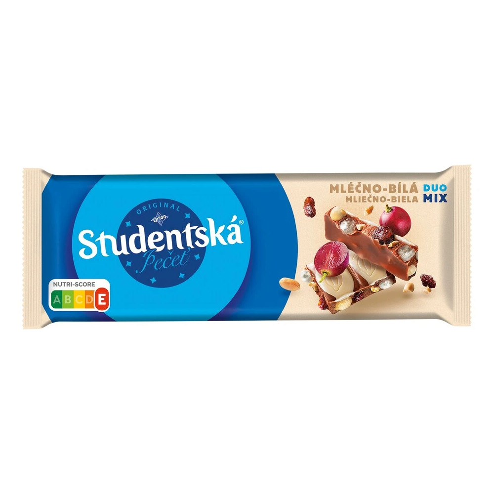 Orion Studentska Pecet Milch Weiß 90 g