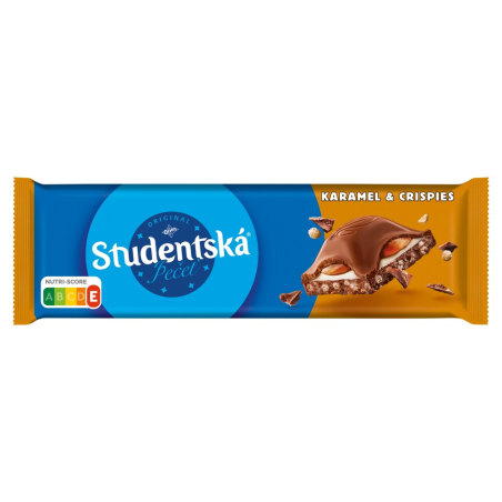 ORION Studentska Pecet Caramel & Crispies 235 g