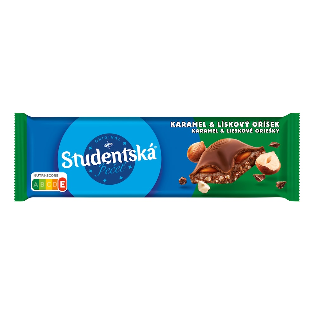 ORION Studentska Pecet Hazelnut & Caramel 235 g