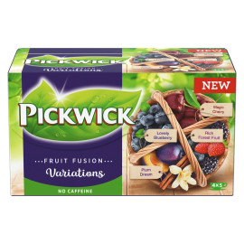 Pickwick Fruit Fusion Variations Blau 20 Teebeutel